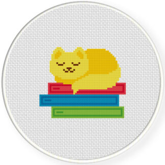 Charts Club Members Only: Cat Nap Cross Stitch Pattern