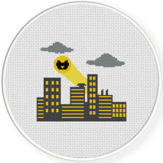 Cat Signal Cross Stitch Pattern