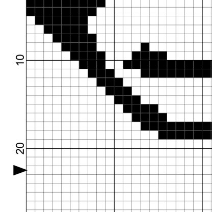 Charts Club Members Only: Cats Eye Glasses Cross Stitch Pattern – Daily ...