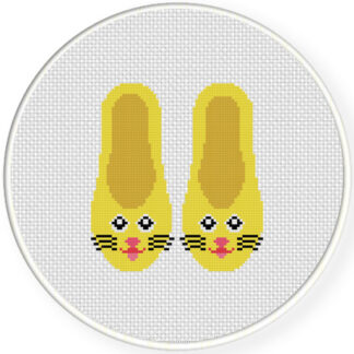 Kitty Doll Shoes Cross Stitch Pattern