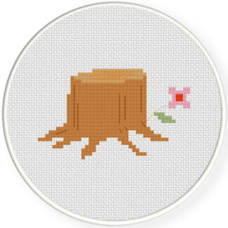 Log Cross Stitch Pattern