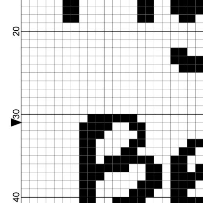 My Heart Beats For You Cross Stitch Pattern – Daily Cross Stitch