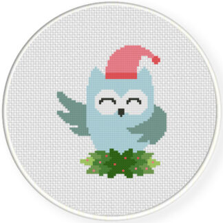 Owl In A Hat Cross Stitch Pattern