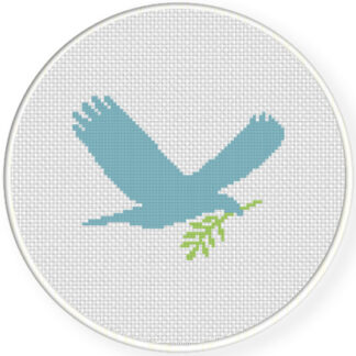Peaceful Bird Cross Stitch Pattern