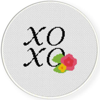 XO Cross Stitch Pattern