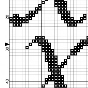 XO Cross Stitch Pattern – Daily Cross Stitch