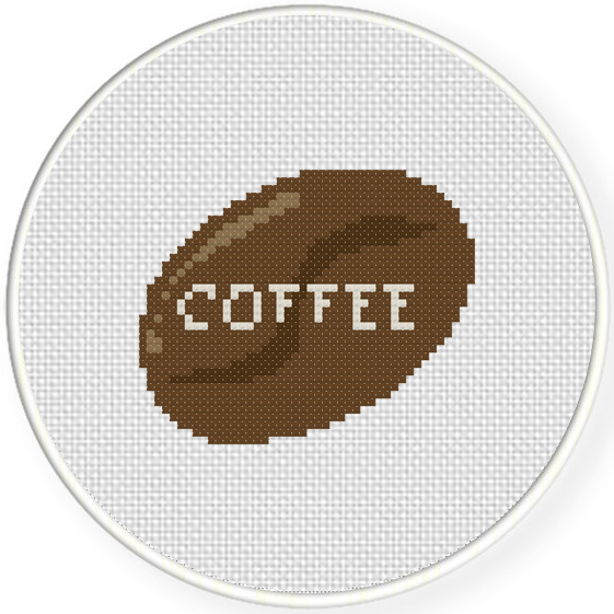 Coffee Cross Stitch Pattern - Daily Cross Stitch
