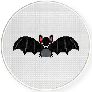 Cute Bat Cross Stitch Pattern