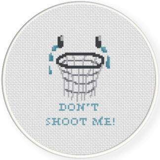 Don't Shoot Me Cross Stitch Pattern