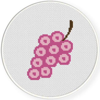 Grapes Cross Stitch Pattern