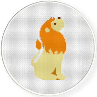 Charts Club Members Only: Leo Cross Stitch Pattern