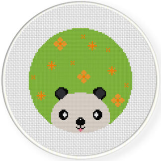 Panda Peep Cross Stitch Pattern