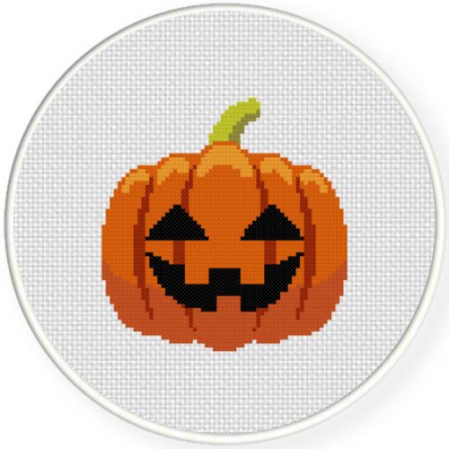Pumpkin Cross Stitch Pattern – Daily Cross Stitch