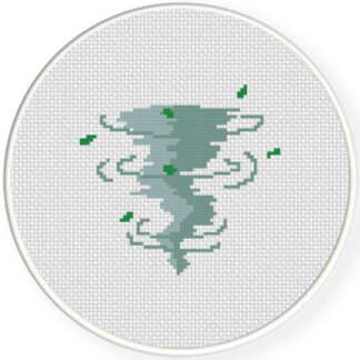 Charts Club Members Only: Tornado Cross Stitch Pattern
