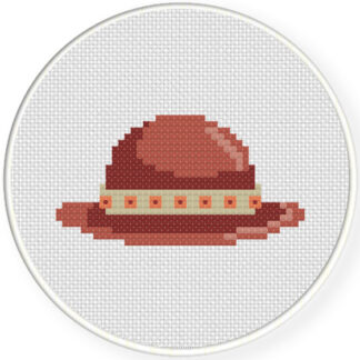 Cute Hat Cross Stitch Pattern