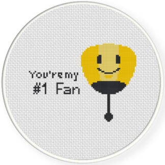 Fan Cross Stitch Pattern