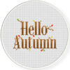 Happy Autumn Cross Stitch Pattern – Daily Cross Stitch