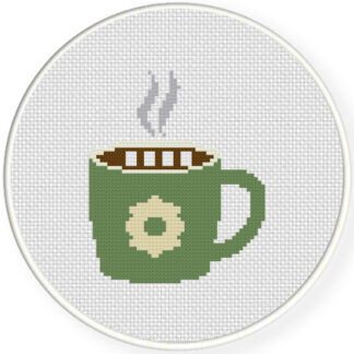 Charts Club Members Only: Hot Choco Cross Stitch Pattern