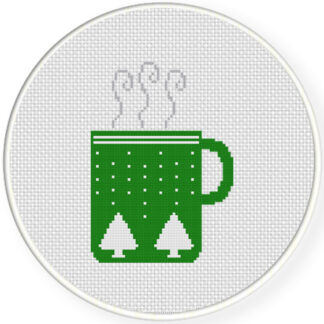 Charts Club Members Only: Hot Chocolate Cross Stitch Pattern