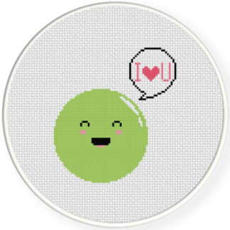 Sweet Pea Cross Stitch Pattern