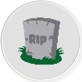 Tombstone Cross Stitch Pattern