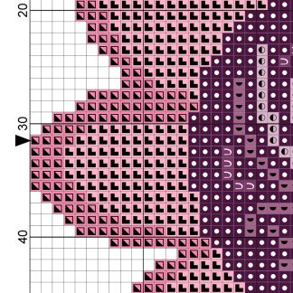 Charts Club Members Only: Tribal Flower Cross Stitch Pattern – Daily ...