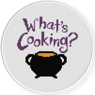 Witch's Brew Cross Stitch Pattern