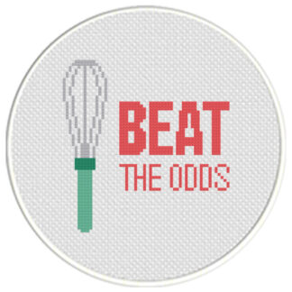 Beat The Odds Cross Stitch Pattern