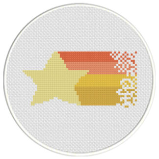 Charts Club Members Only: Blazing Star Cross Stitch Pattern