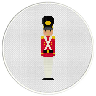 Charts Club Members Only: Christmas Toy Soldier Cross Stitch Pattern