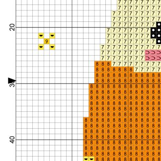 Charts Club Members Only: Cute Candy Corn Cross Stitch Pattern – Daily ...