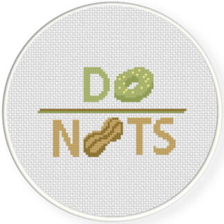 Charts Club Members Only: Doughnut Cross Stitch Pattern