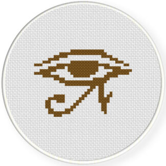 Eye Of Osiris Cross Stitch Pattern