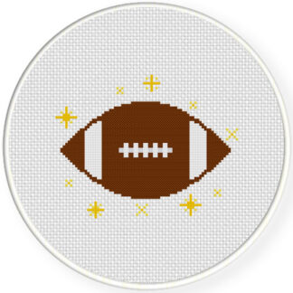 Football Star Cross Stitch Pattern