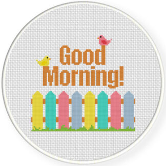 Charts Club Members Only: Good Morning Birds Cross Stitch Pattern