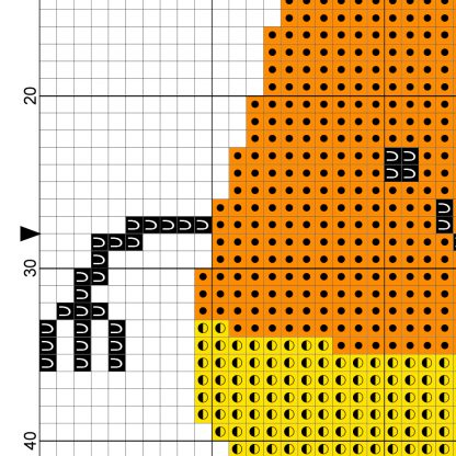 Happy Candy Corn Cross Stitch Pattern – Daily Cross Stitch