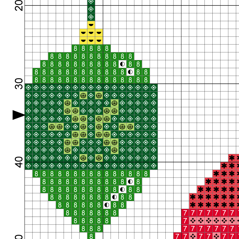 charts-club-members-only-christmas-ornaments-cross-stitch-pattern