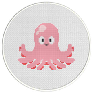 Cute Octopus Cross Stitch Pattern