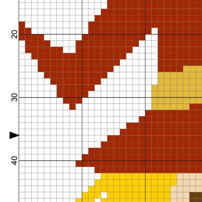 Charts Club Members Only: ScareCrow Head Cross Stitch Pattern – Daily ...