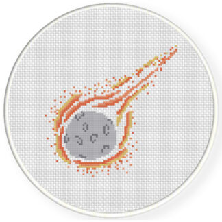 Asteroid Cross Stitch Pattern