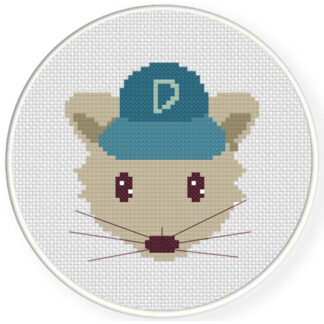 Charts Club Members Only: Boy Mouse Cross Stitch Pattern
