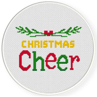 Charts Club Members Only: Christmas Cheer Cross Stitch Pattern
