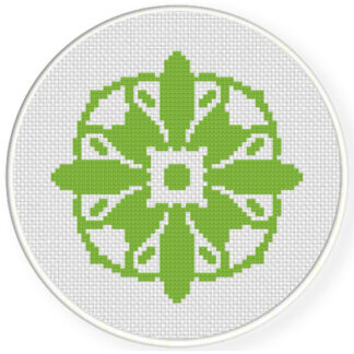 Charts Club Members Only: Damask Design Pattern 03 Cross Stitch Pattern