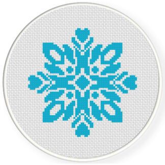 Charts Club Members Only: Damask Design Pattern 05 Cross Stitch Pattern