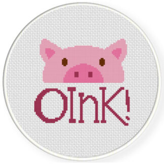 Charts Club Members Only: Oink! Cross Stitch Pattern