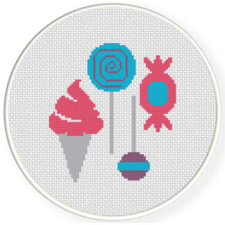 Charts Club Members Only: Sugar Rush Cross Stitch Pattern