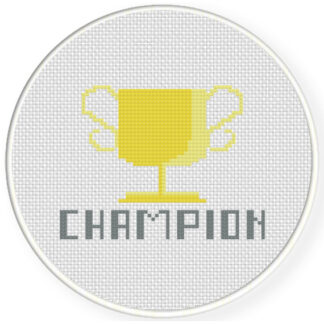 Champion Cross Stitch Pattern