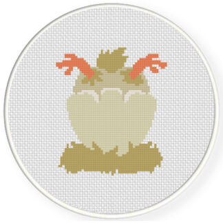 Charts Club Members Only: Chick In The Egg Cross Stitch Pattern