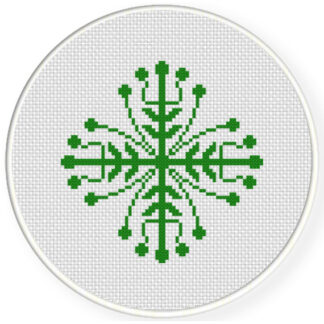 Damask Design Pattern 08 Cross Stitch Pattern