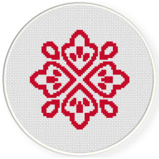 Damask Design Pattern 10 Cross Stitch Pattern